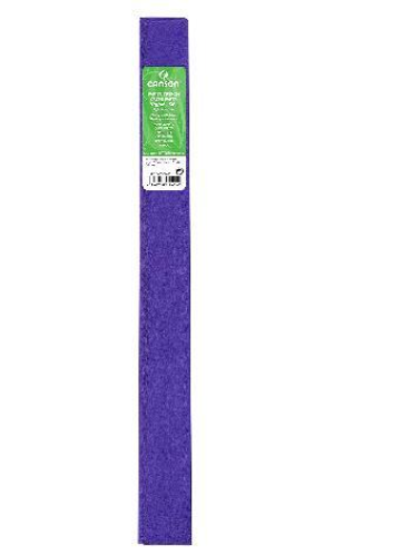 CANSON CARTA CRESPA 32GR ROTOLO 50 X 250 CM VIOLA CONF 10 Pz.